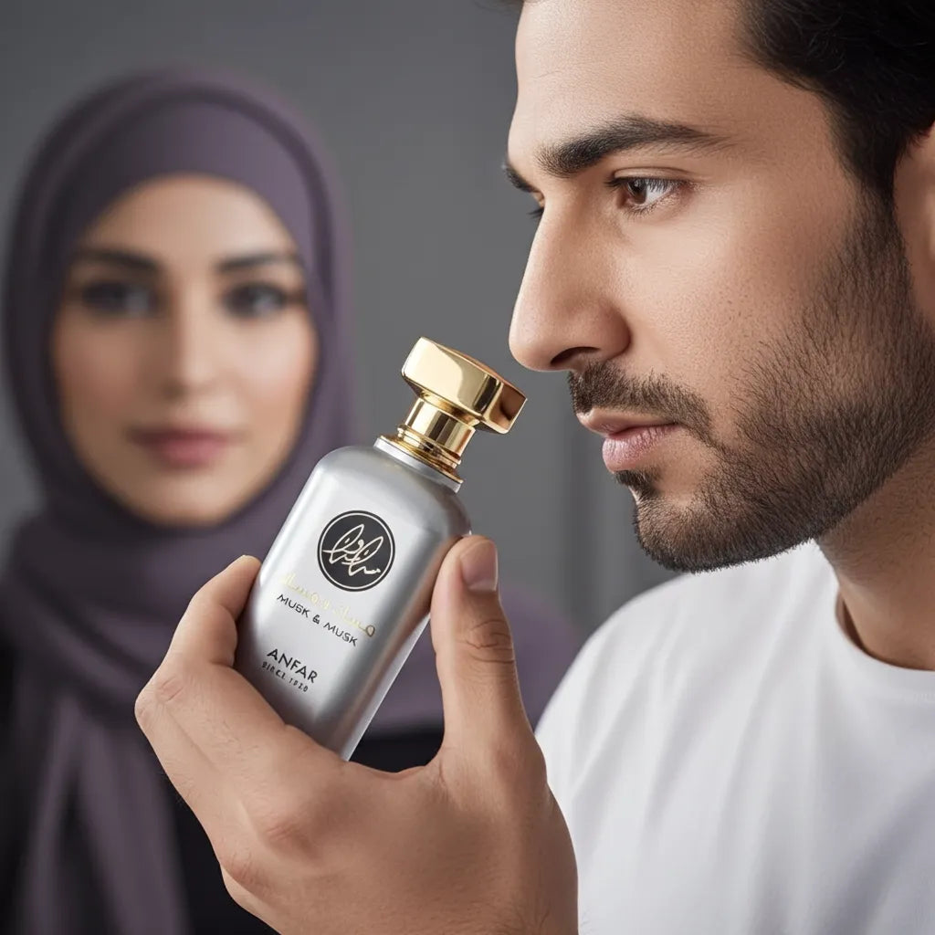 Musk Fragrance Musk & Musk Perfume Anfar combination of 3 different musk perfumes available at oud shop
