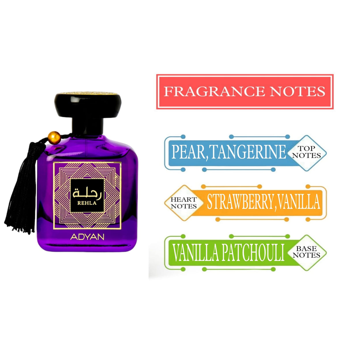 La Nuit Trésor by Lancôme inspired Rehla by Adyan exquisite 100ml Eau de Parfum is a niche-style affordable perfume that captures the passionate and mysterious allure of La Nuit Trésor by Lancôme. As a stunning Dubai/Arabic inspired fragrance.