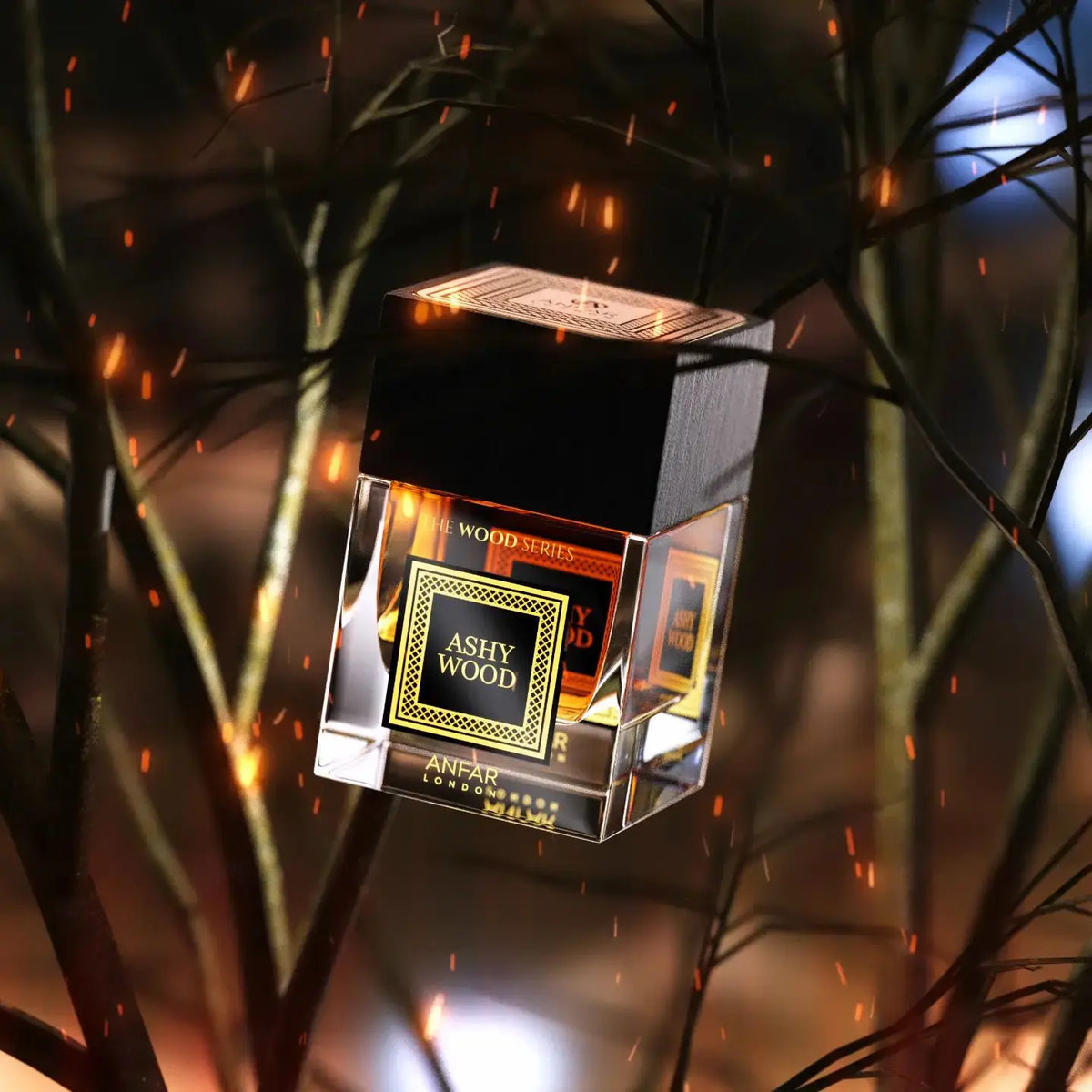 Ashy Wood by Anfar London 100ml Extrait de Parfum bottle – unisex oud perfume