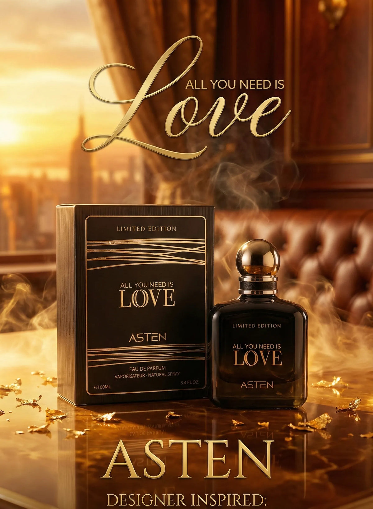 Asten All You Need Is Love Eau de Parfum a designer inspired Stronger With You by Giorgio Armani.