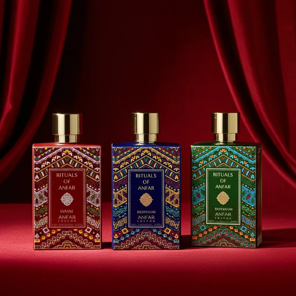Rituals of Anfar Collection – long-lasting Arabian perfumes gift set for men and women