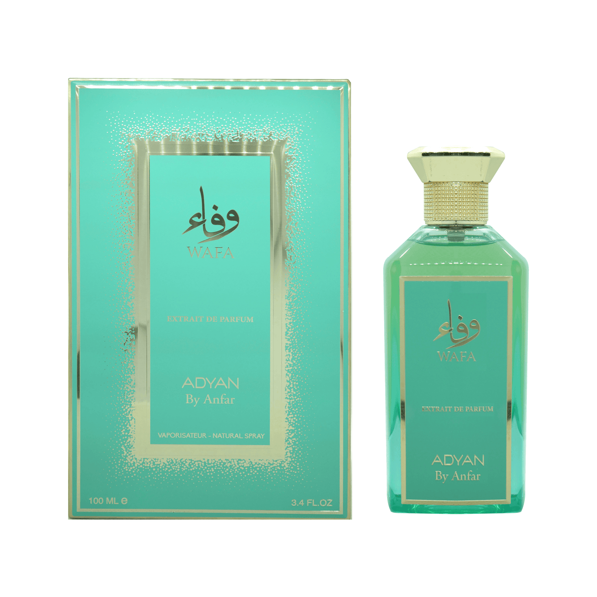 arabian woody perfume Wafa by Adyan 100ml EDP – luxurious floral oud scent from Bara series