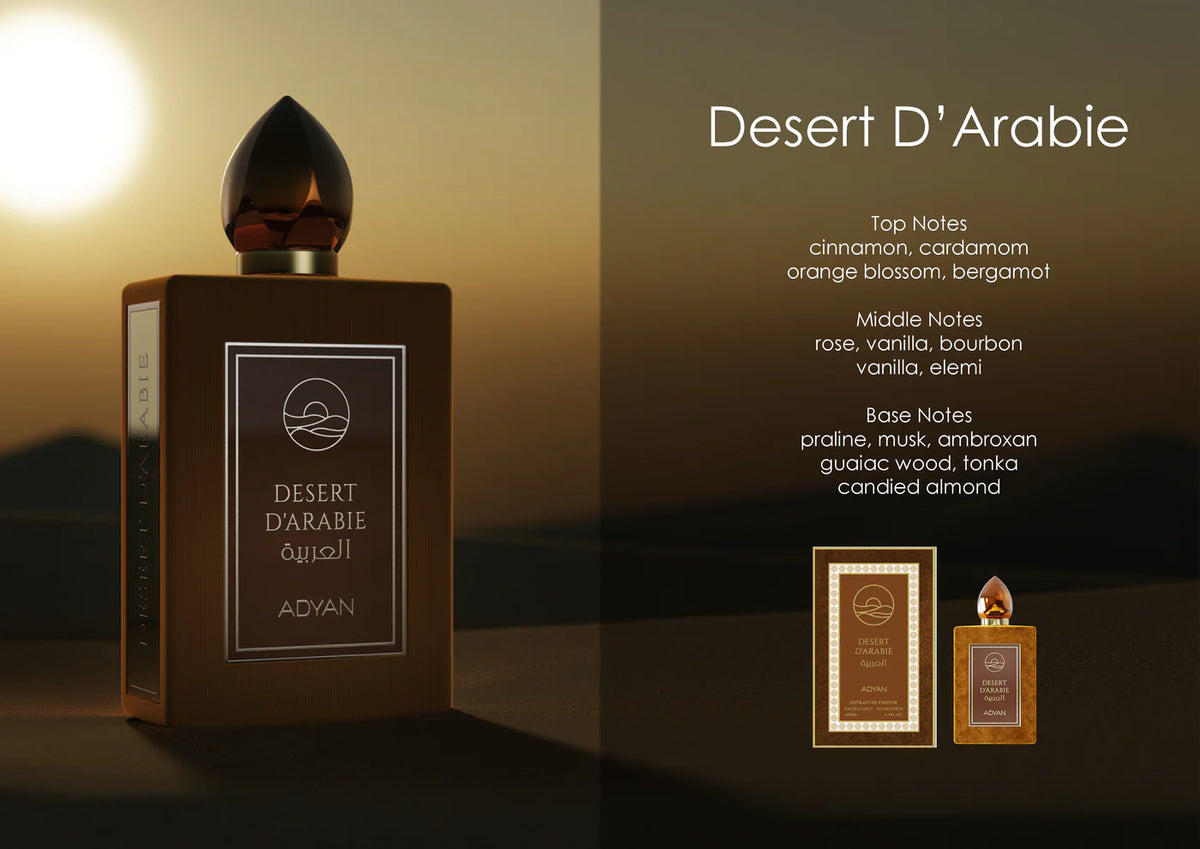 Desert D’Arabie 100ml Extrait Parfum (Arabian Oud Perfume)