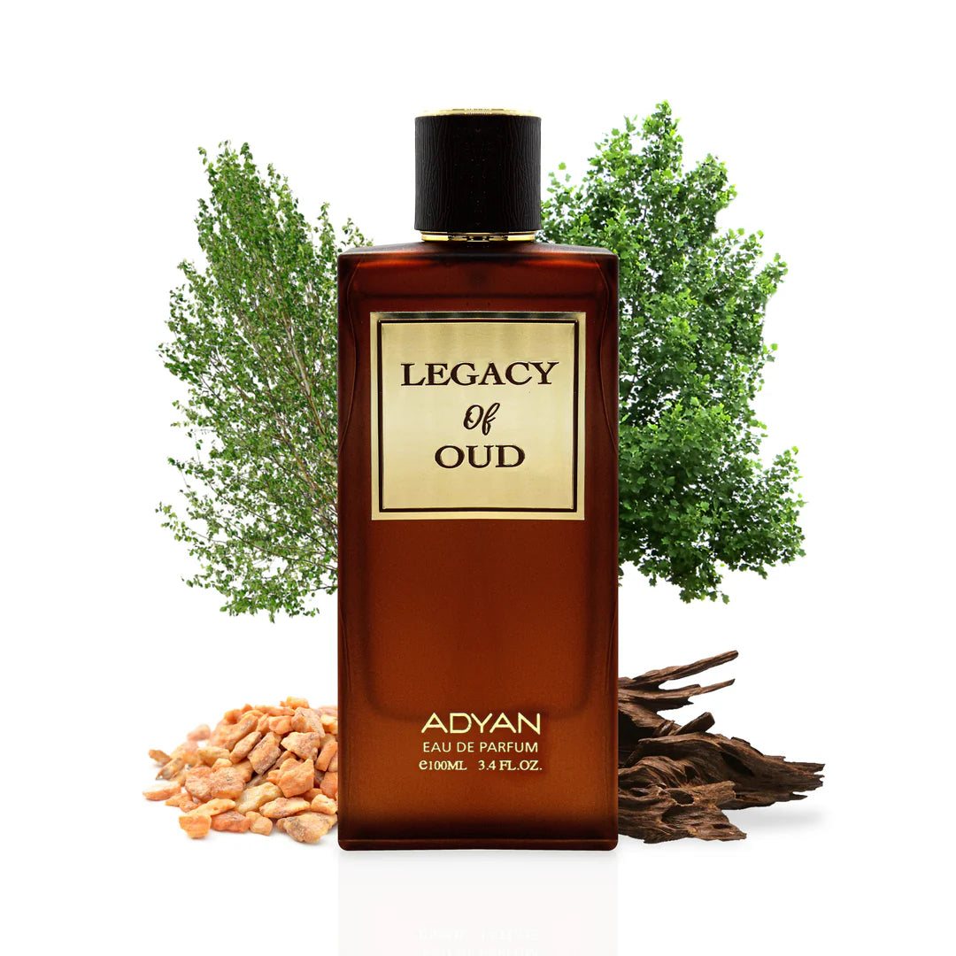 Explore Legacy of Oud by Adyan – a rich, unisex oud fragrance with agarwood, rose & amberwood. Shop now with UK delivery from Oudh Shop.