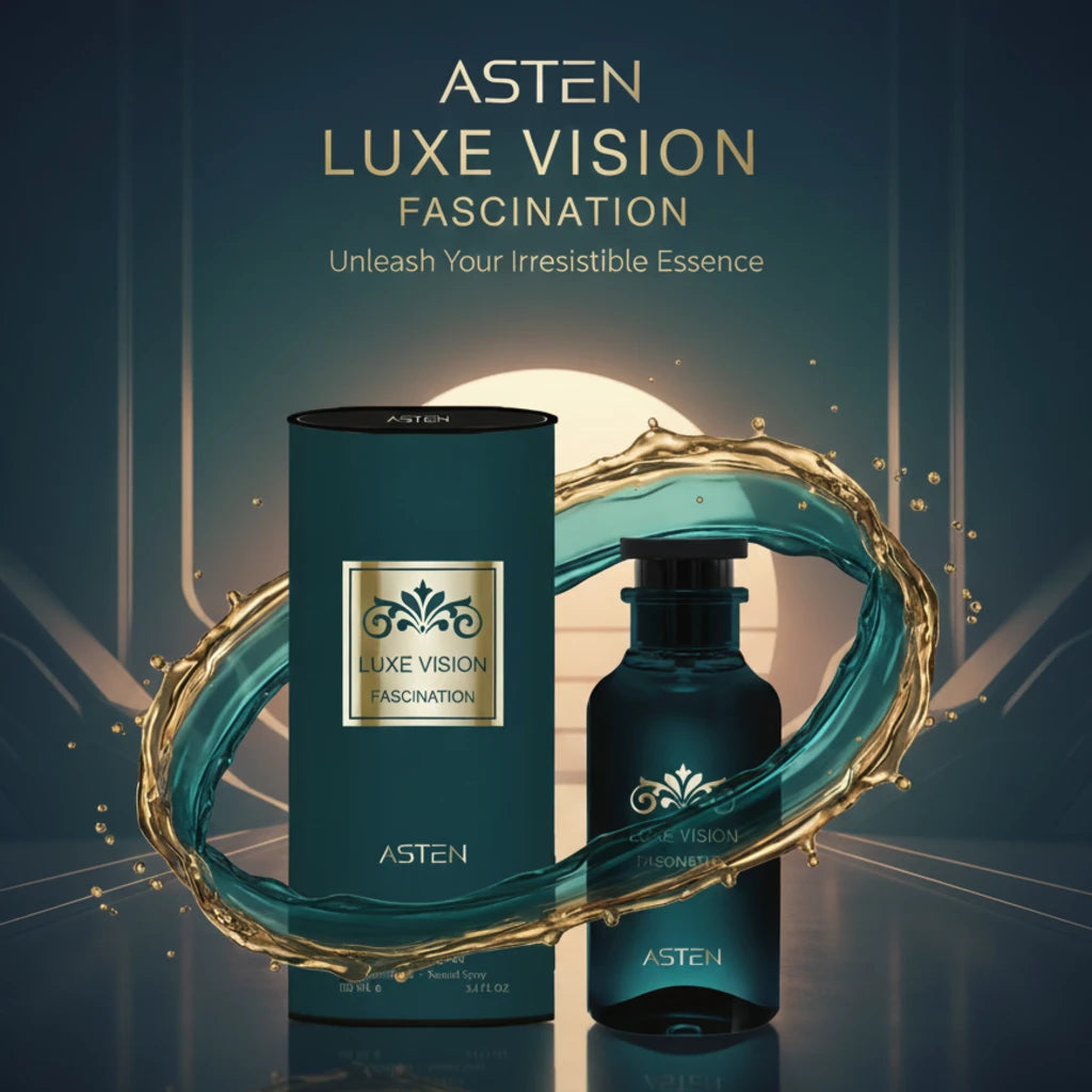 Luxe Vision Fascination by Asten, a captivating 100ml Eau de Parfum. As one of the most sought-after designer inspired fragrances, Fascination is a masterful tribute to the sophisticated spirit of Louis Vuitton Imagination.