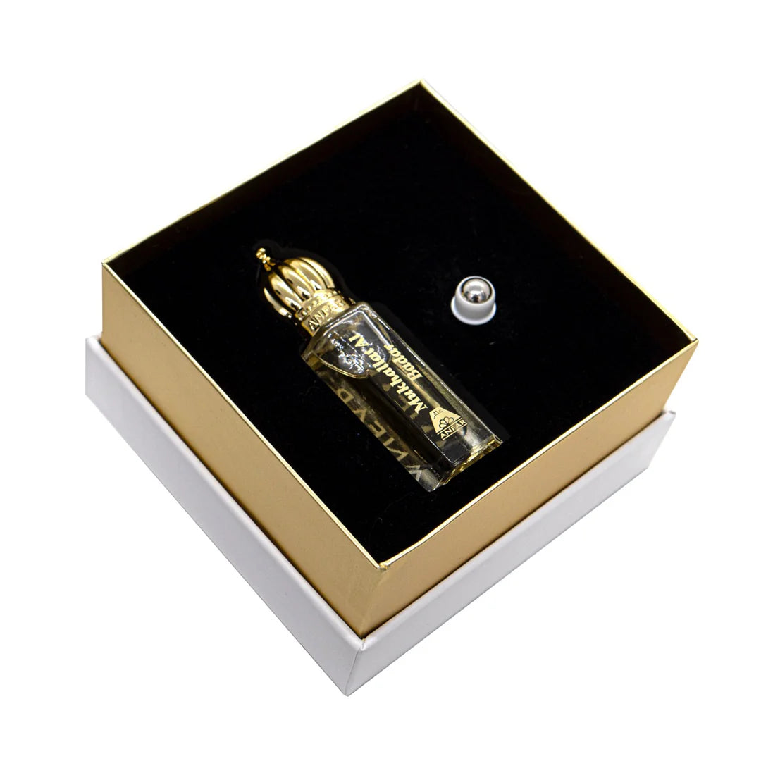 Mukhallat Al Badar 6ML Perfume Oil Roll-On + Stick – Oud Blend by Oudh Shop UK