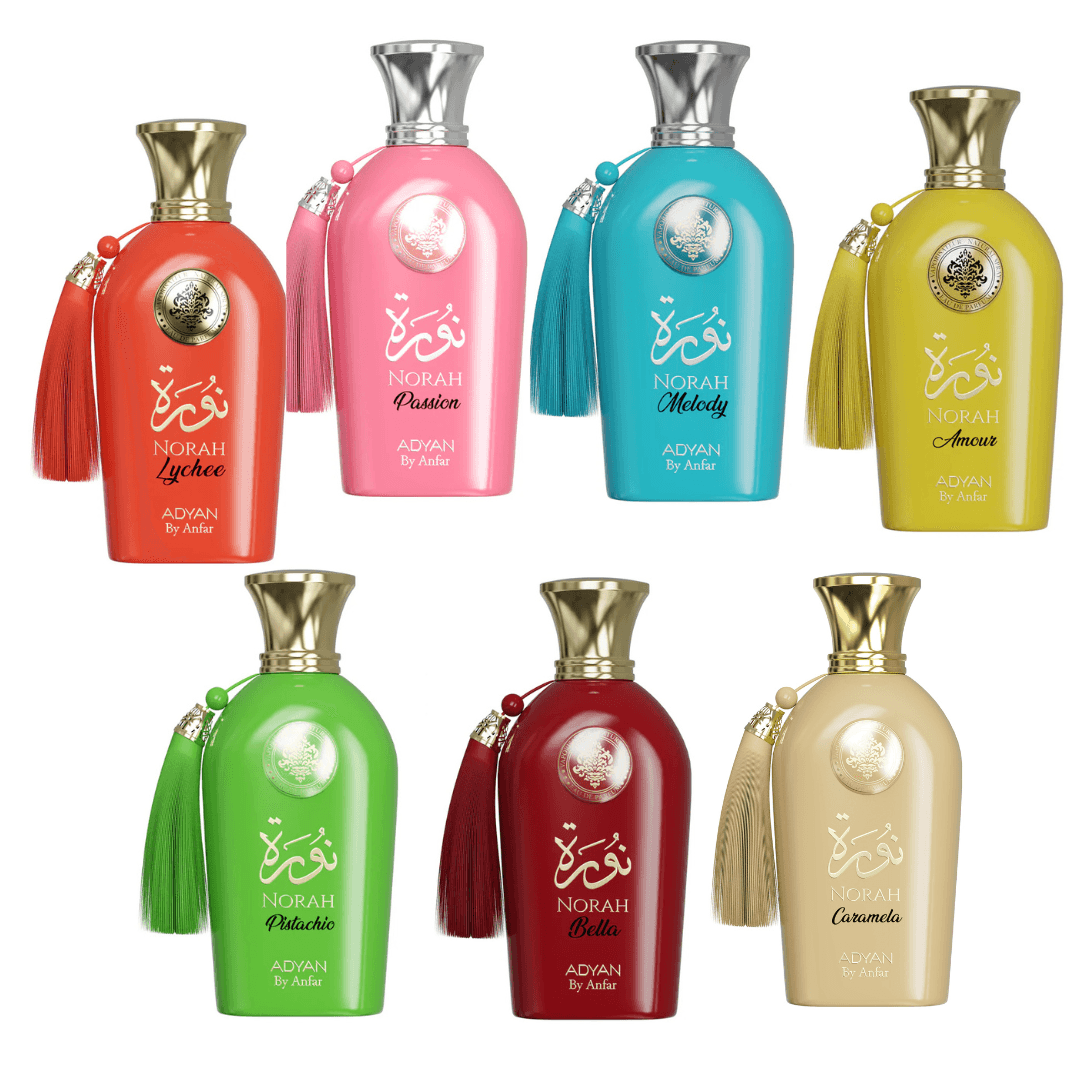 Norah Perfume Bundle by Adyan – Set of 7 Eau de Parfums, save £20 – Oudh Shop UK