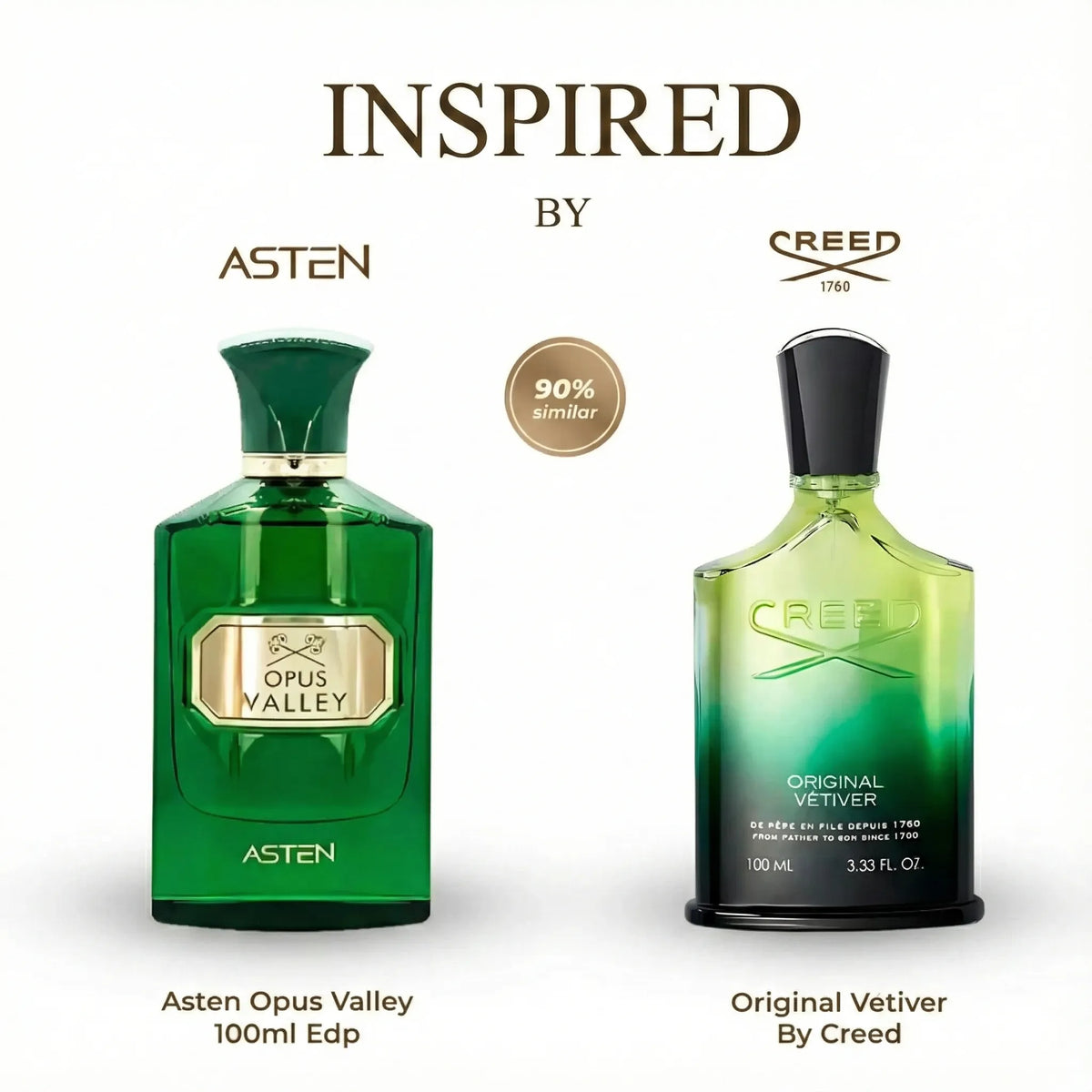 Opus Valley by Asten invigorating 100ml Eau de Parfum is a stunning designer inspired parfum that captures the classic, clean elegance of Original Vétiver by Creed,one of the finest perfume dupes.
