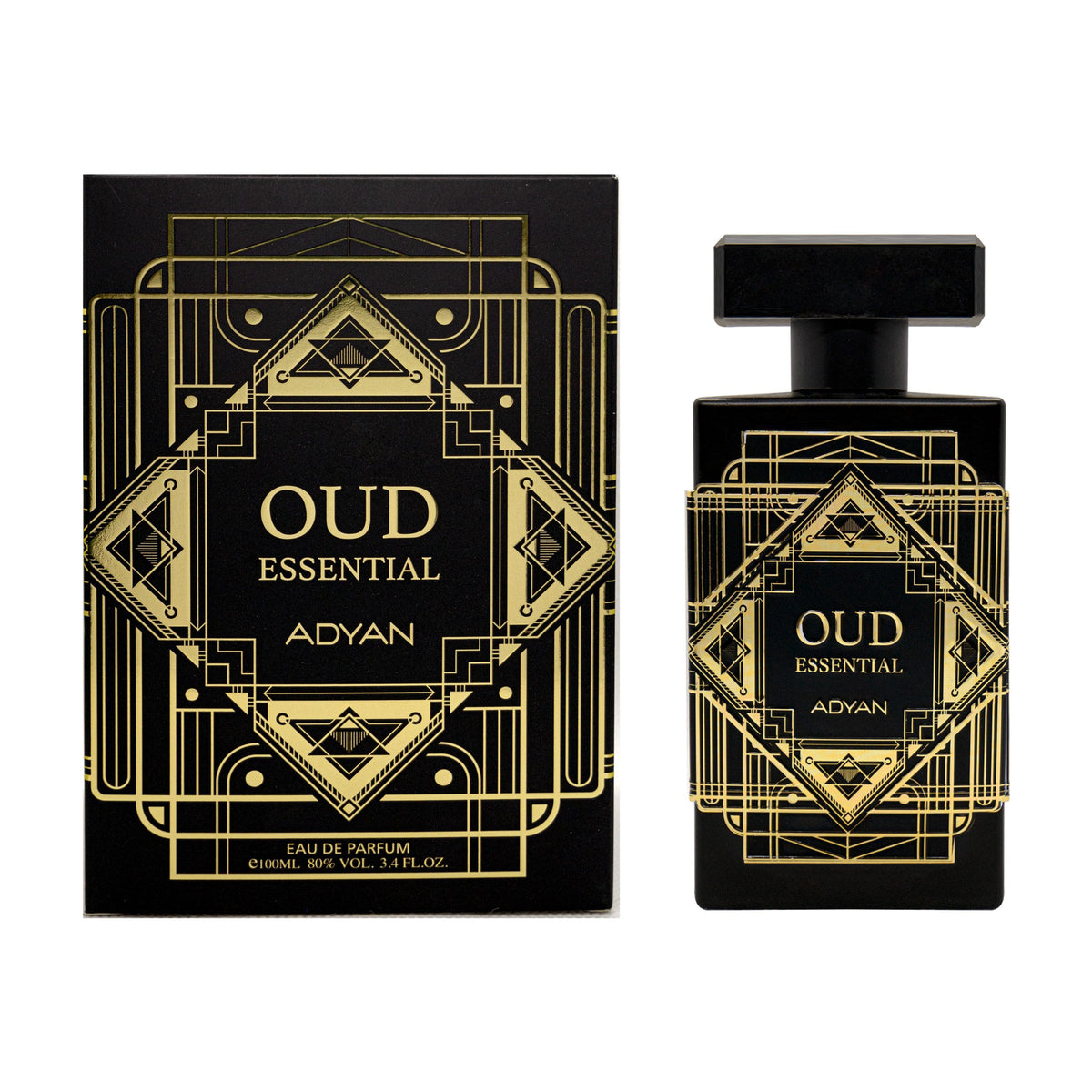 Oud Essential by Adyan 100ml Eau de Parfum bottle – Authentic Arabian oud fragrance from Oudh Shop UK