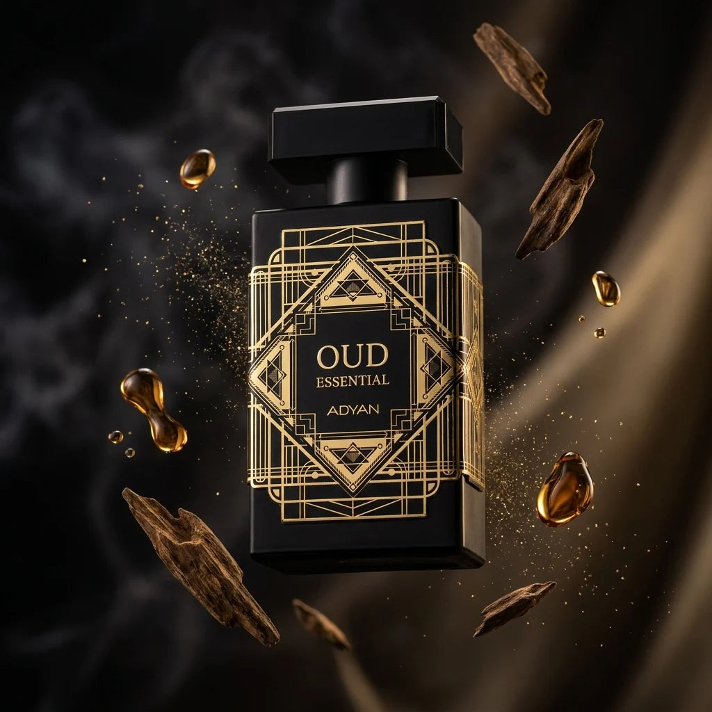 arabic oud perfume oud essential by adyan 100ml bottle