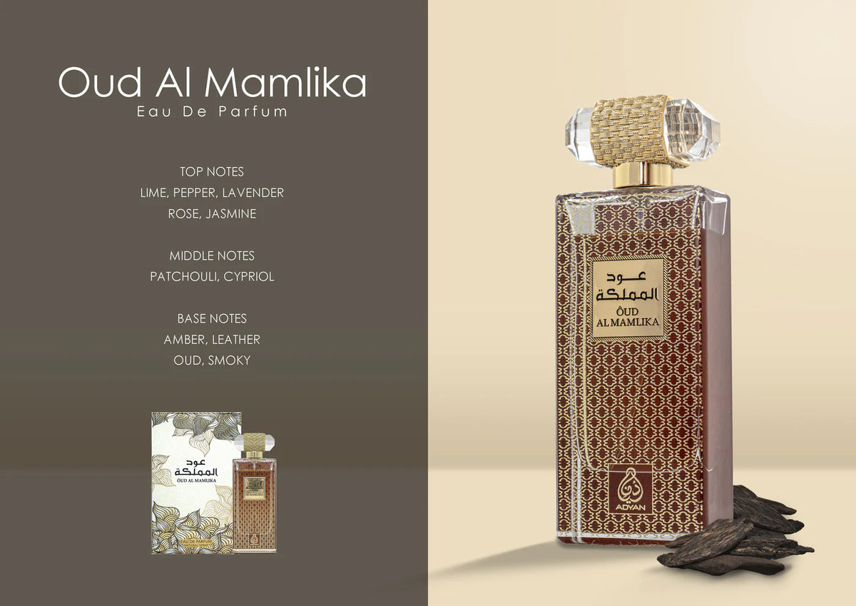 Oud Al Mamlika by Adyan – 100ml EDP Unisex Rose Oud Perfume