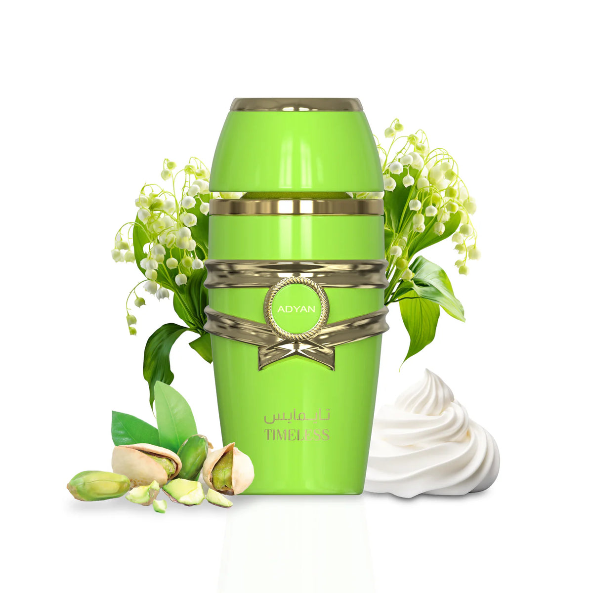 Adyan Timeless 100ml Extrait De Parfum perfume bottle, showcasing its elegant and modern design.