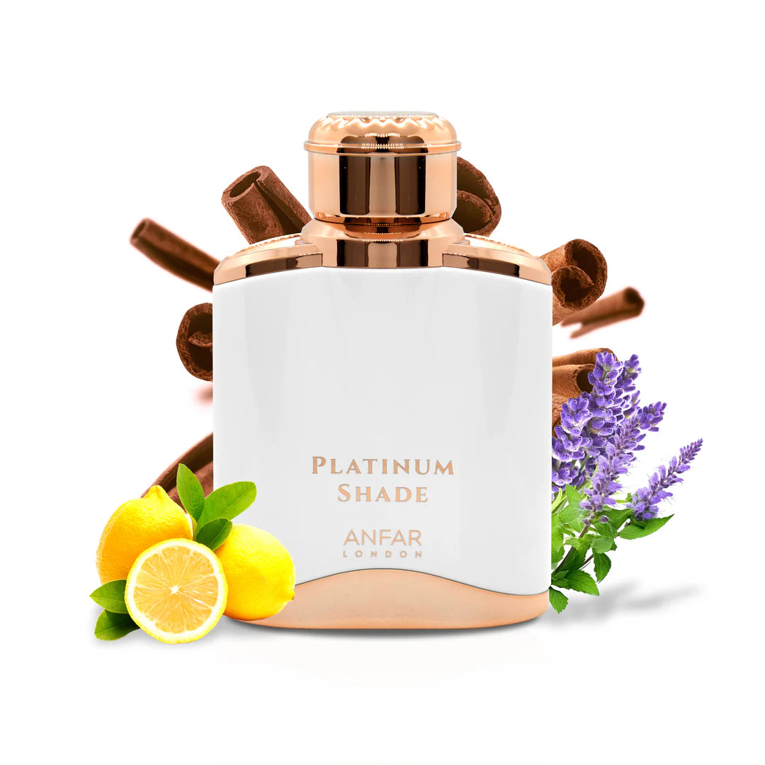 Platinum Shade Pour Femme 100ml Eau de Parfum by Anfar London - Luxury Women’s Fragrance
