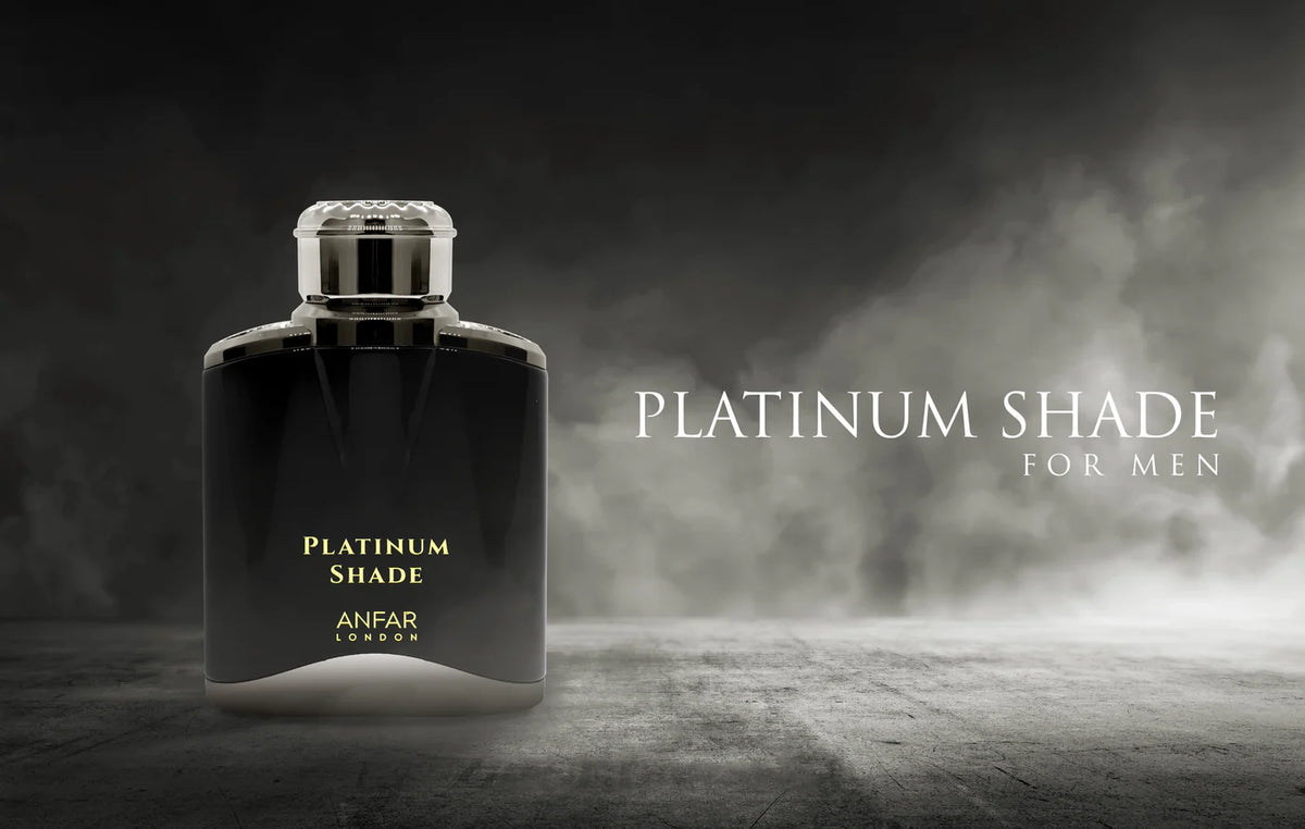 Platinum Shade Pour Homme 100ml Eau de Parfum by Anfar London – Men’s Luxury Fragrance