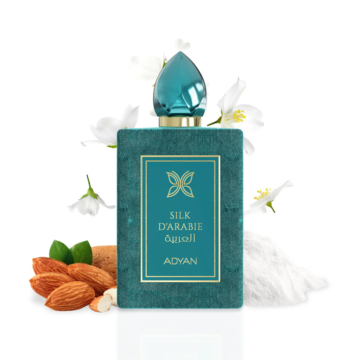 Arabian Musk Perfume |Silk D’Arabie by Adyan 100ml Extrait velvet bottle