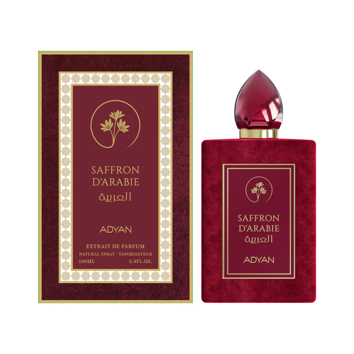 Saffron D’Arabie100ml Extrait (Tobacco Oud Vanilla Perfume)