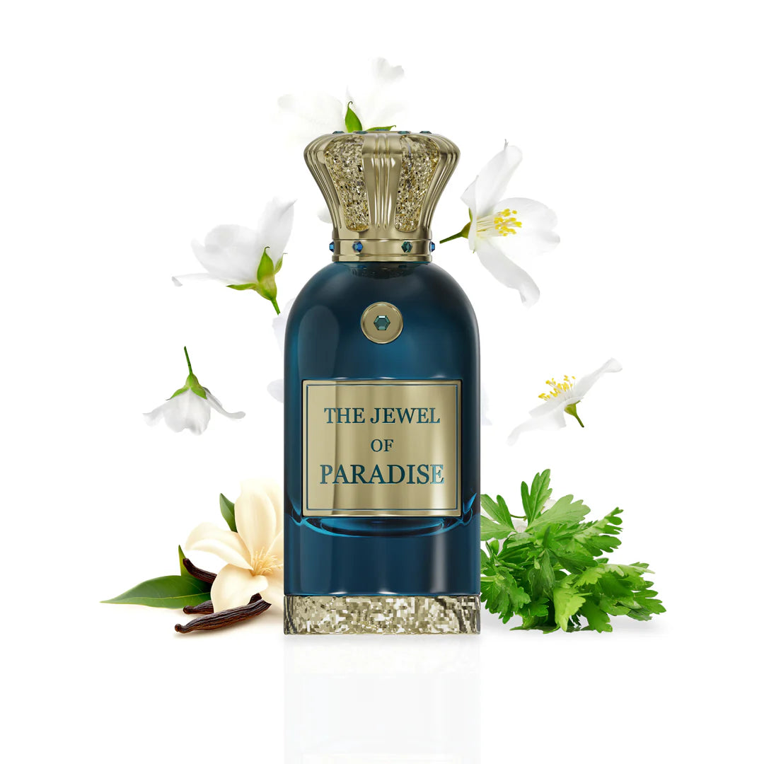 The Jewel of Paradise by Anfar – 100ML unisex perfume bottle with fruity and woody fragrance note