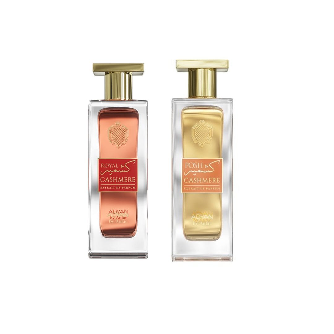 Royal and Posh Cashmere by Adyan – 2 Bottle Perfume Set (100ml each)