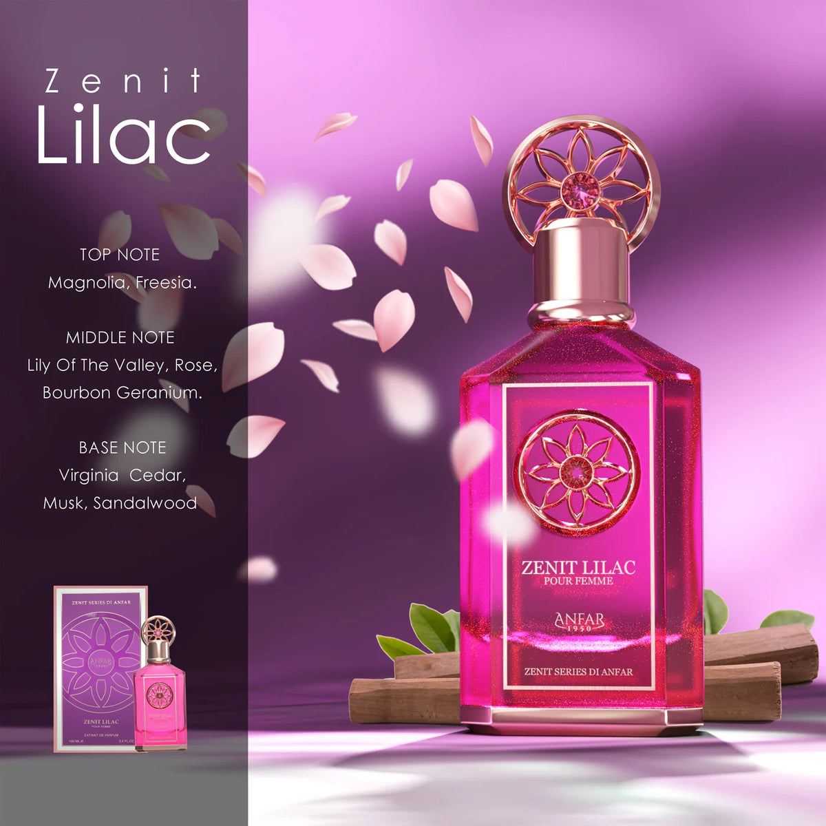 best and long-lasting perfume for ladies, Zenit Lilac has earned its reputation as one of the best Arabian perfume in UK.