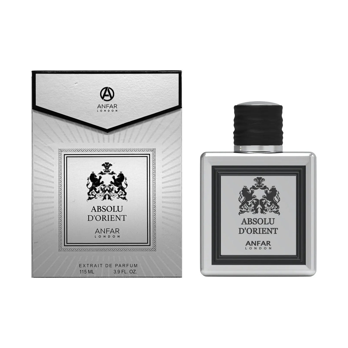 Absolu D’Orient by Anfar London is a powerful unisex extrait oud perfume blending oud, amber, leather, and spice.