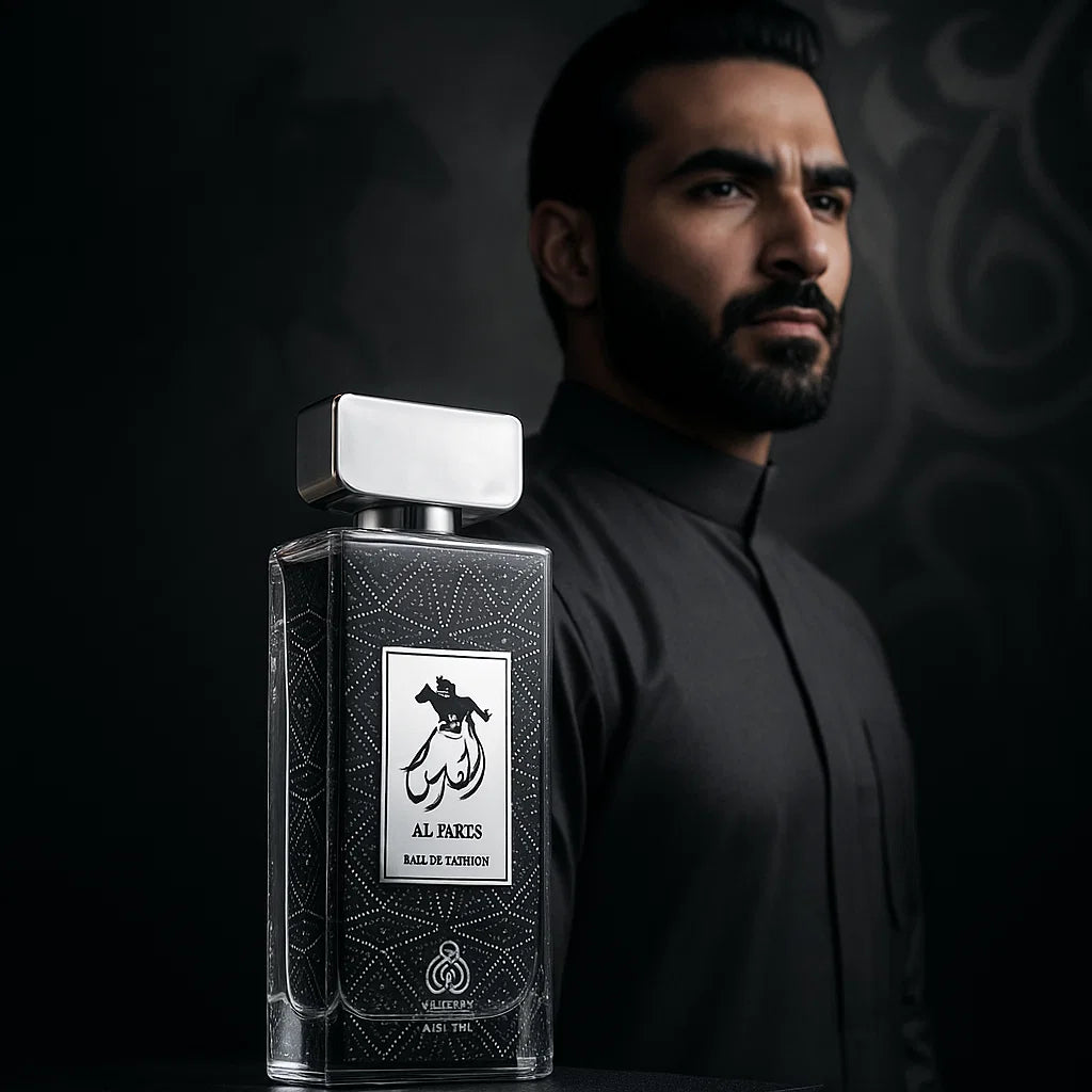 long-lasting Arabian oud perfume bottle with a male