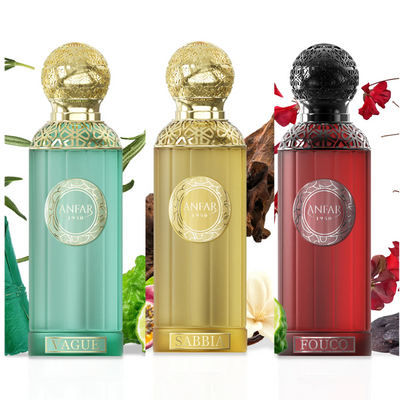 Anfar Element Edition Bundle: Vague, Sabbia and Fuoco - 3x100ml Extrait