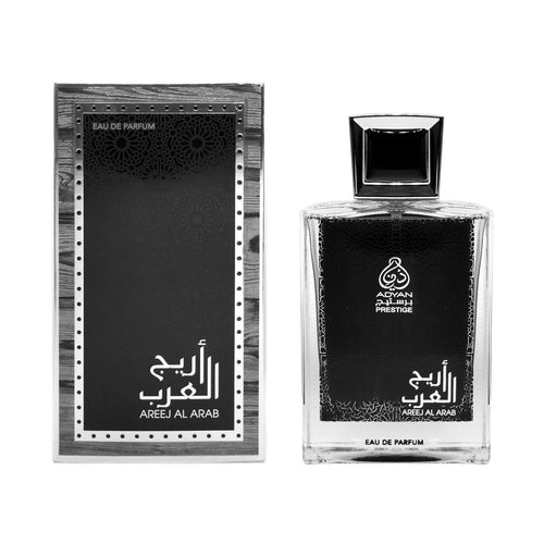 Arabian Perfume Areej Al Arab by Adyan 100ml edp bottle and box