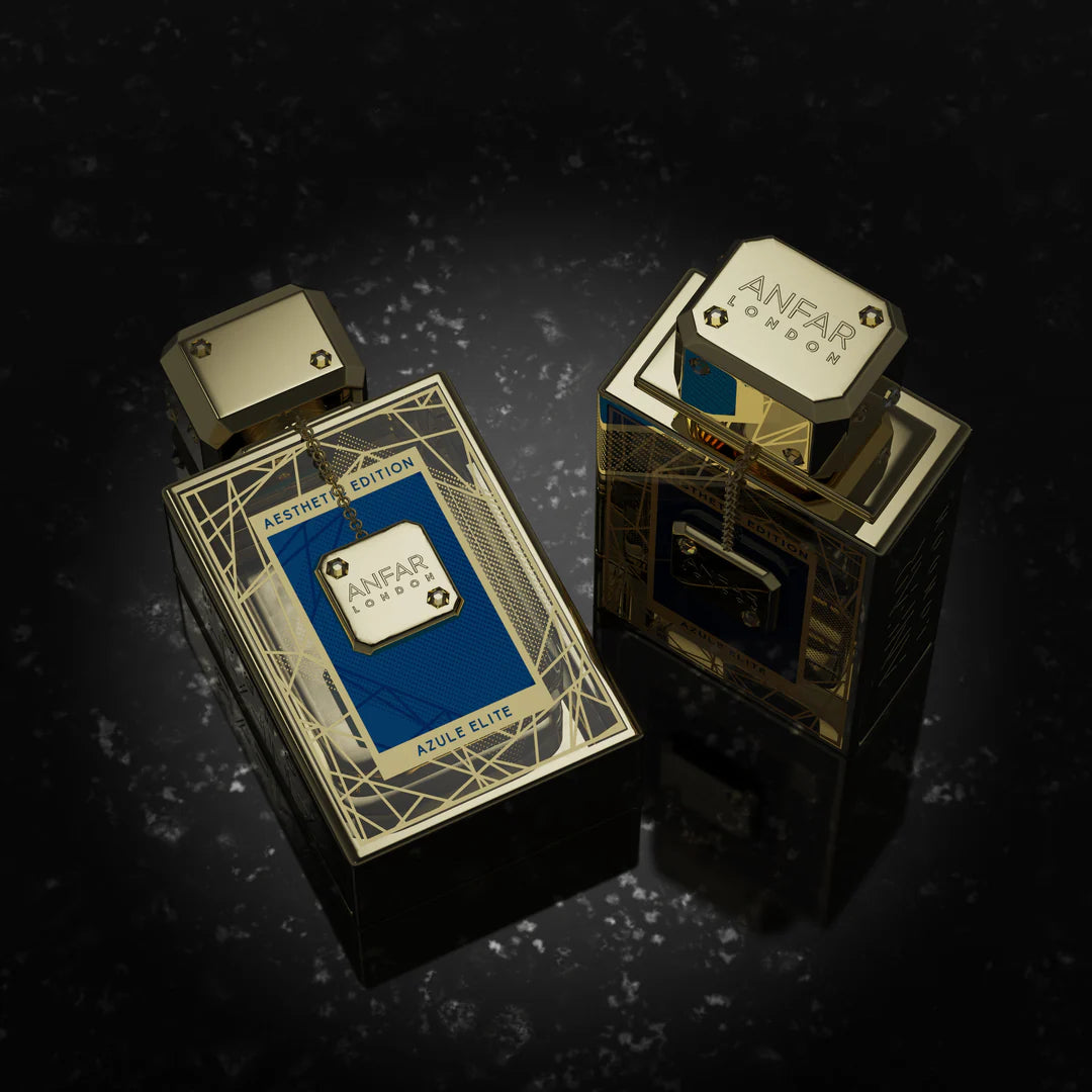 Azule Elite 100ml Extrait de Parfum by Anfar London Aesthetic Edition - Luxury Oud Perfume UK