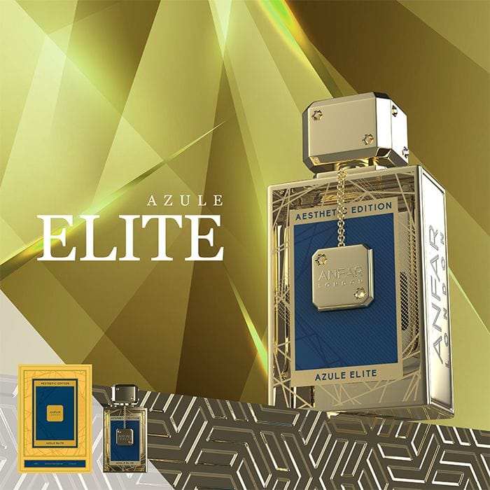 Azule Elite 100ml Extrait de Parfum by Anfar London Aesthetic Edition - Luxury Oud Perfume UK