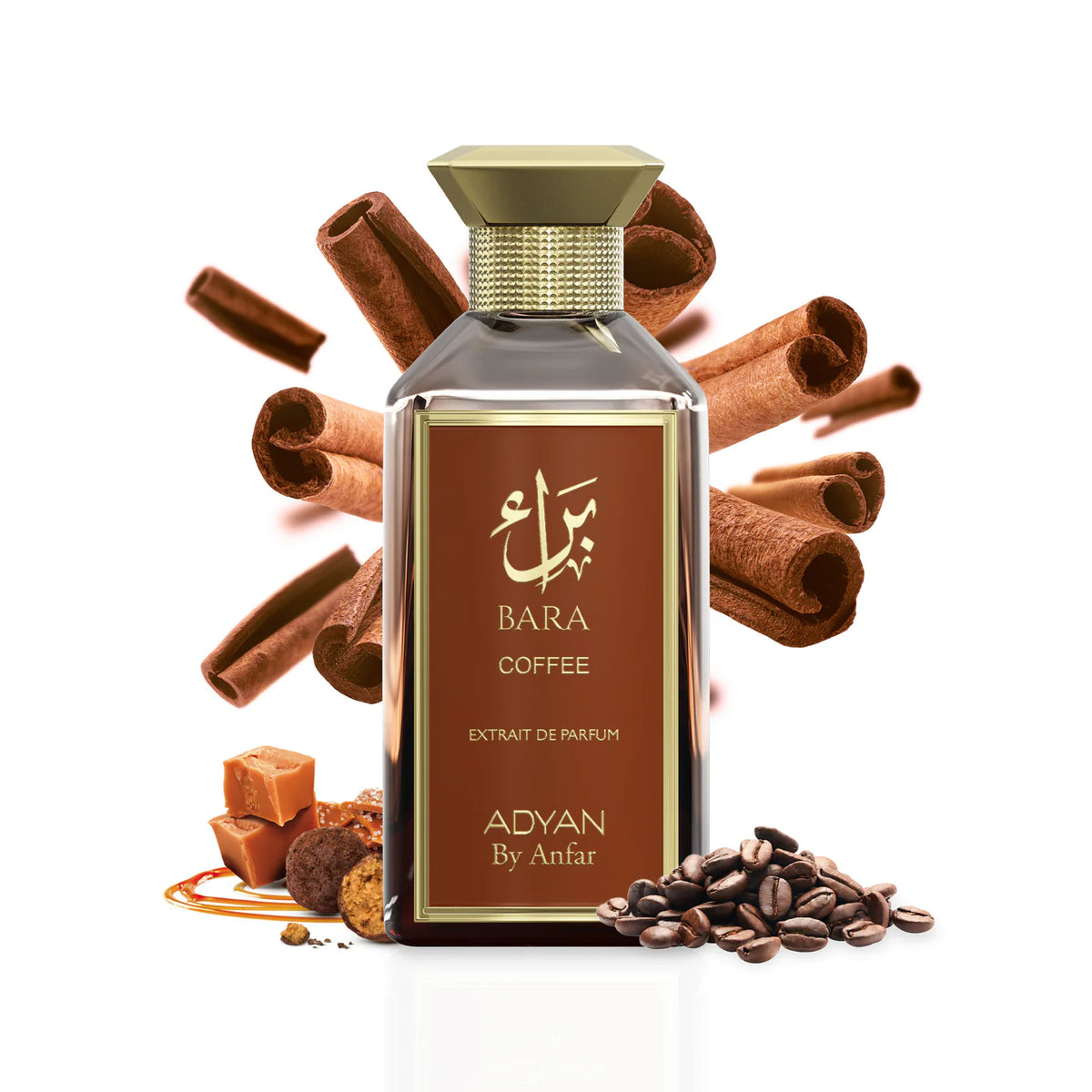 Gourmand coffee fragrance perfume bara Coffee by Adyan 100ml EDP bottle