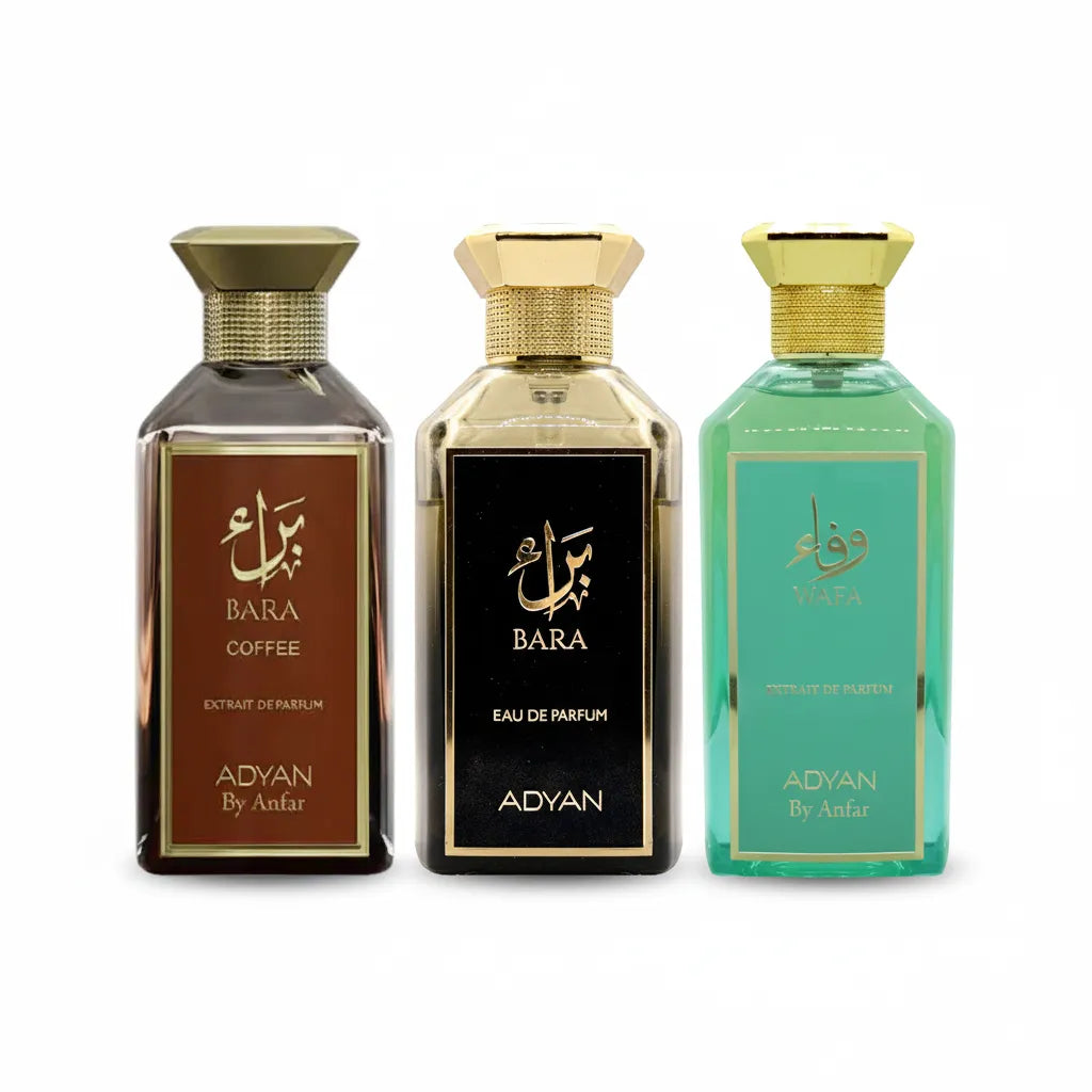 Adyan 100ml unisex extrait perfumes– luxurious floral gourmond oud scent from Bara series