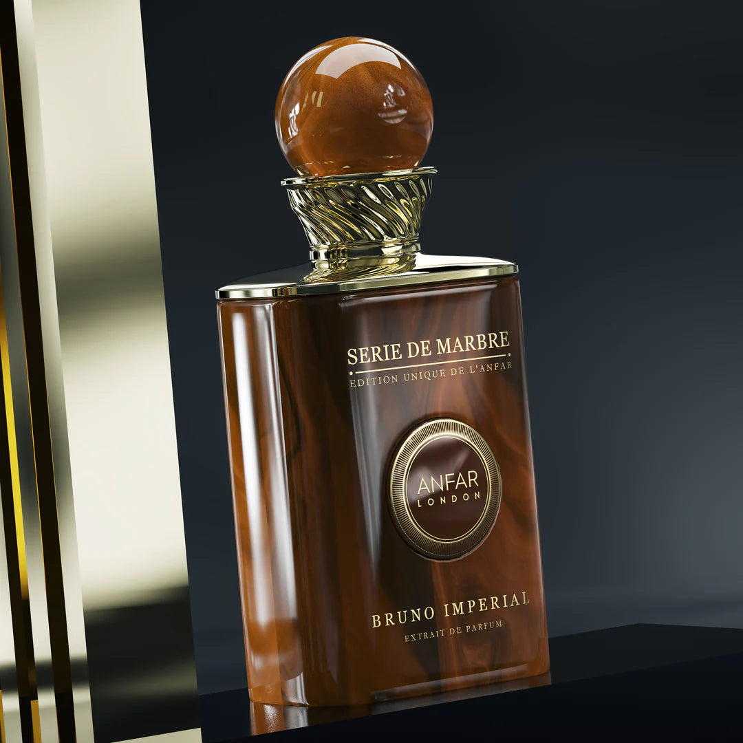 Bruno Imperial by Anfar London 100ml Extrait de Parfum Bottle – Série de Marbre Collection-luxury-oud-perfume