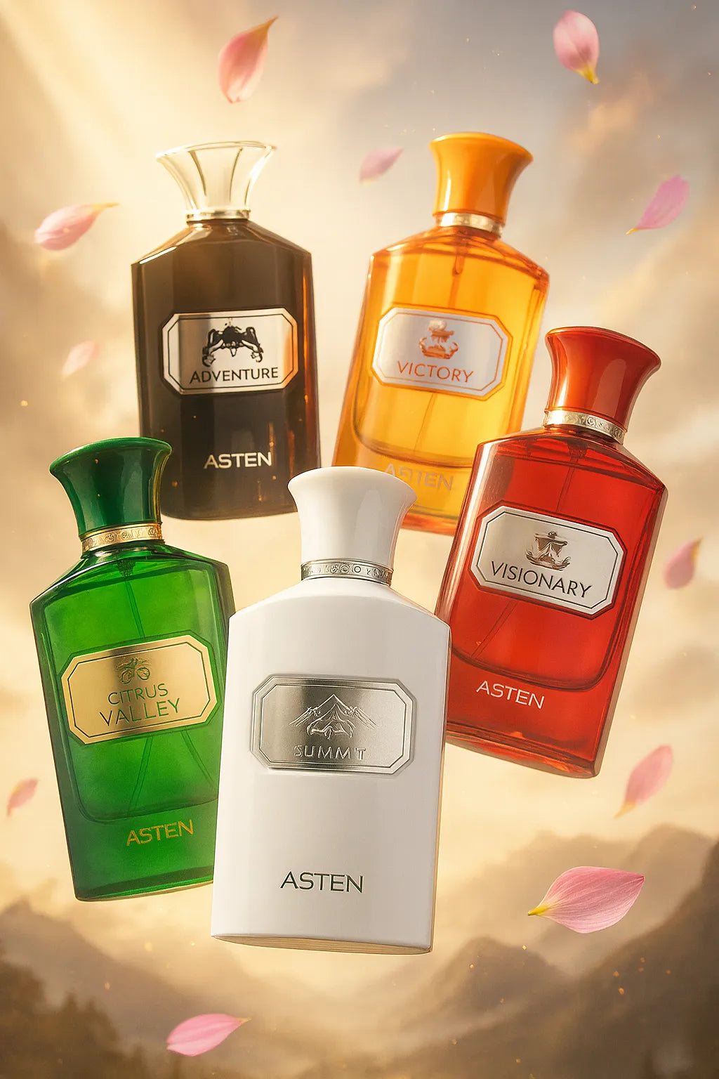 affordable luxury with the Creed Inspired Perfumes by Asten bundle.