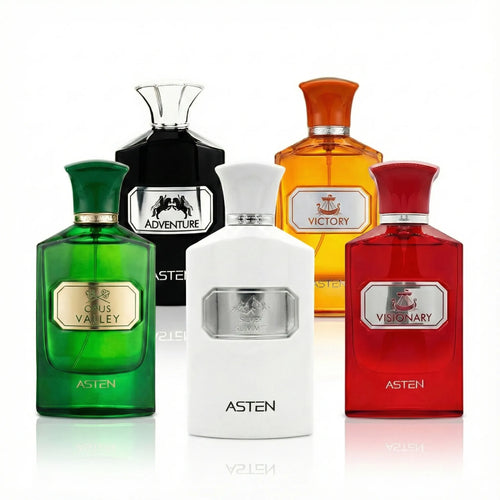 affordable luxury with the Creed Inspired Perfumes by Asten bundle.