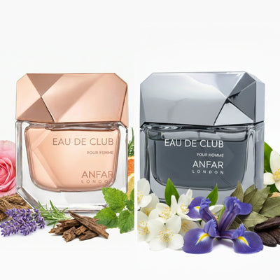 Eau De Club Him & Her Perfume Set 2x100ml EDP