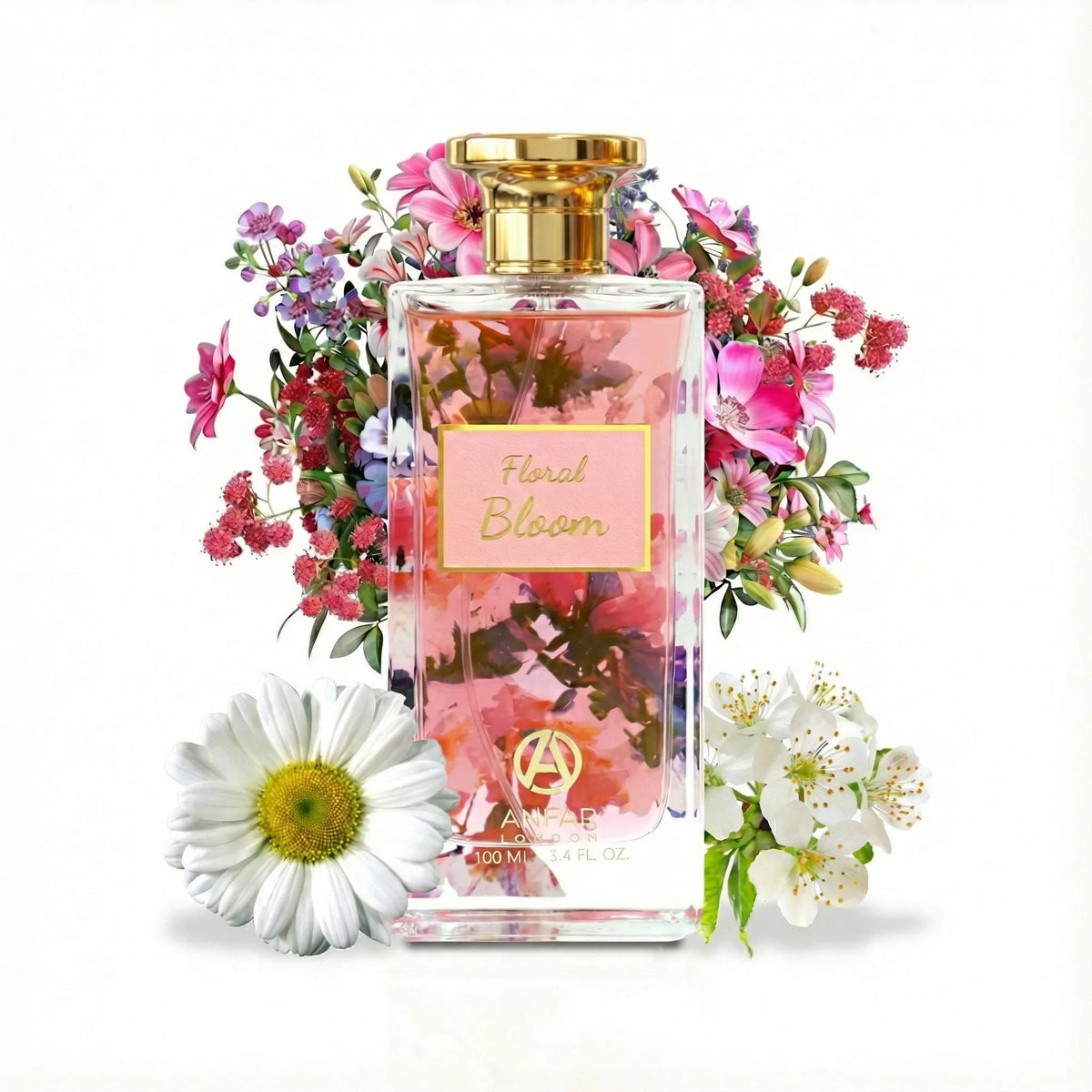 The Ultimate Flloral perfume Floral Bloom by Anfar London an exquisite 100ml Eau de Parfum is a quintessential floral perfume