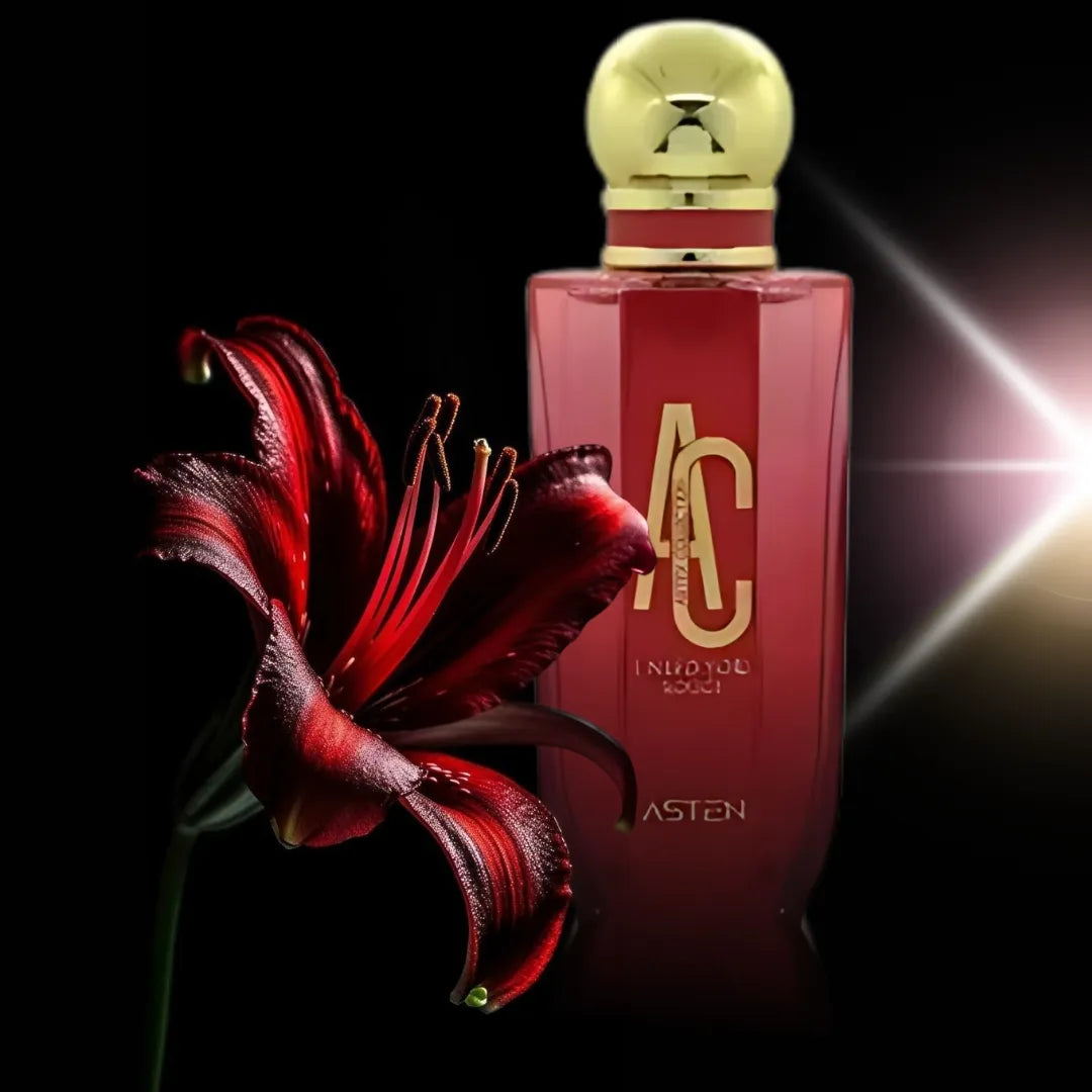 I Need You Rouge by Asten. This captivating 100ml Eau de Parfum is a luxurious designer inspired perfume that embodies the glamorous and confident spirit reminiscent of All I need Choo by Jimmy Choo.