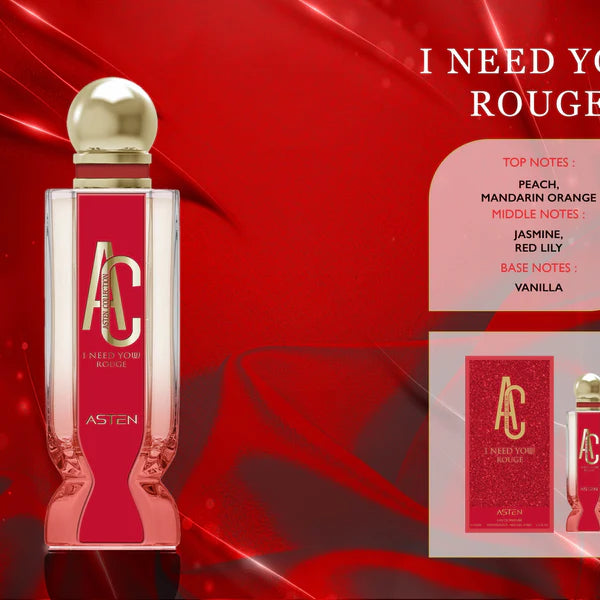 I Need You Rouge 100ml EDP
