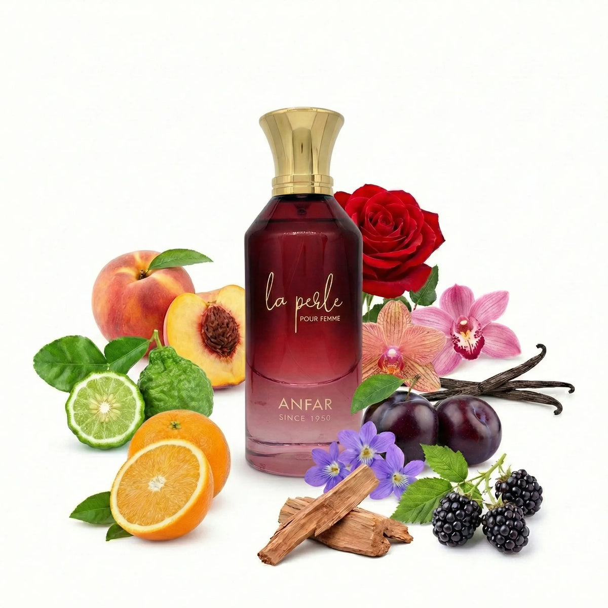 Musky Perfume for Ladies La Perle Pour Femme 100ml edp by Anfar