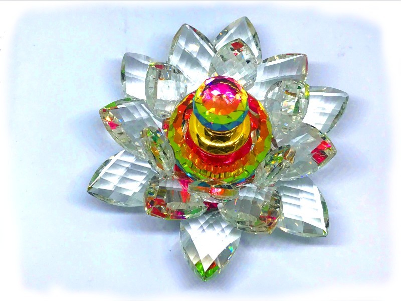 Lotus Crystal 5ml Alcohol-Free Perfume Oil in Elegant Bottle - Perfect UK Perfume Gift