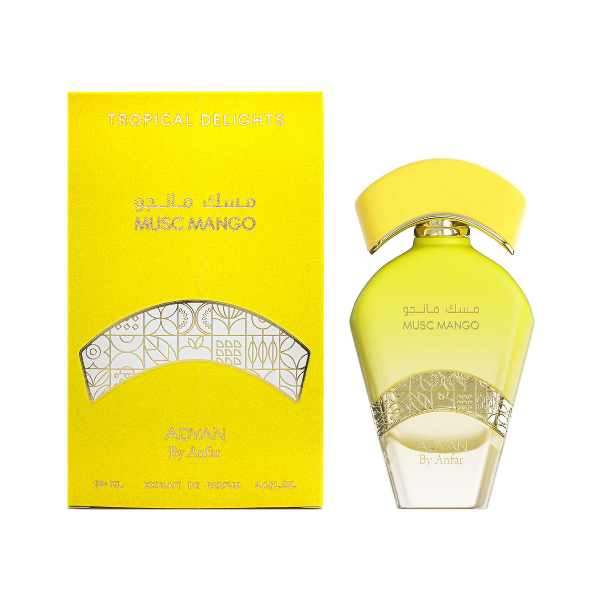 musky fragrance Musc Mango Perfume by Adyan – 100ml Extrait from Tropical Delights Series