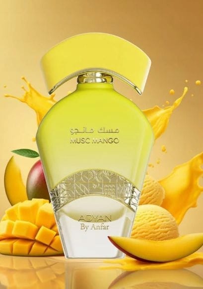 musky fragrance Musc Mango Perfume by Adyan – 100ml Extrait from Tropical Delights Series