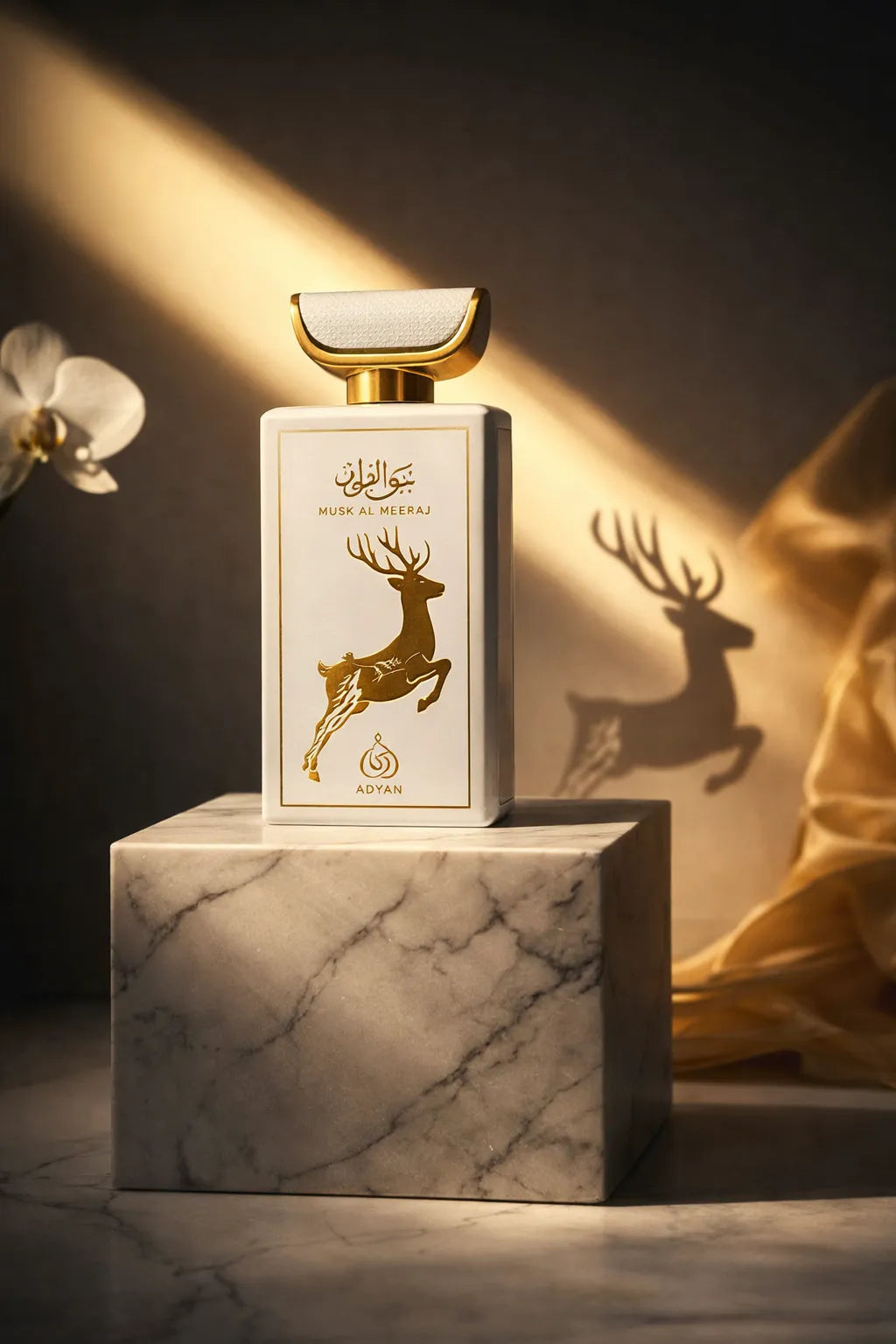musk scent perfume musk al meeral by adyan poster