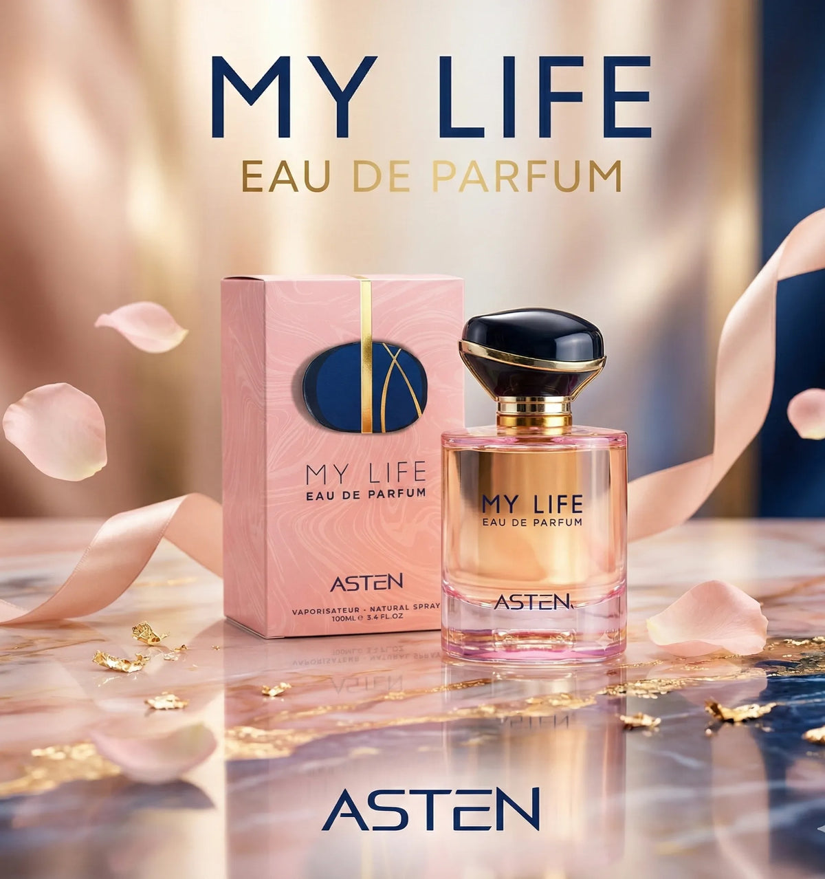 My Life by Asten 100ml EDP is a stunning designer inspired fragrance that captures the adventurous spirit and floral beauty of Giorgio Armani My Way.