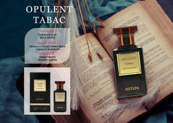 Opulent Tabac by Asten 80ml edp tomford tobacco vanille dupe fragrance notes