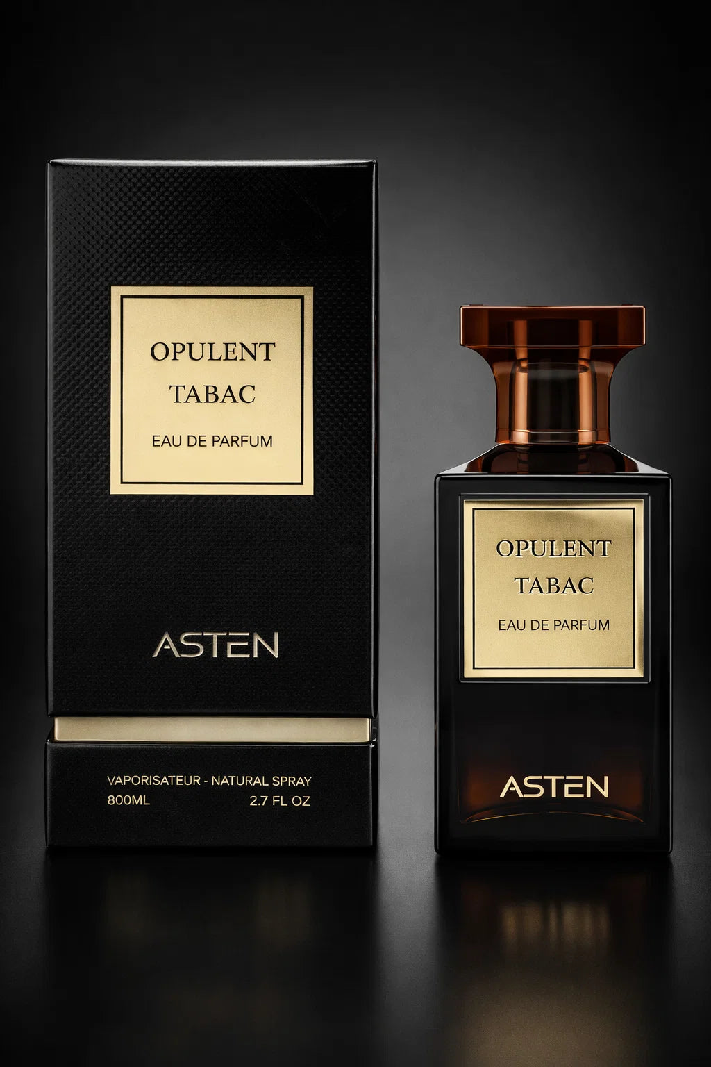Opulent Tabac by Asten 80ml edp tomford tobacco vanille inspired fragrance promo