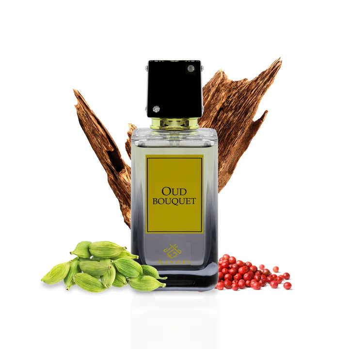 Ajyad oud bouquet Fresh Sweet Oud Perfume 100ml bottle