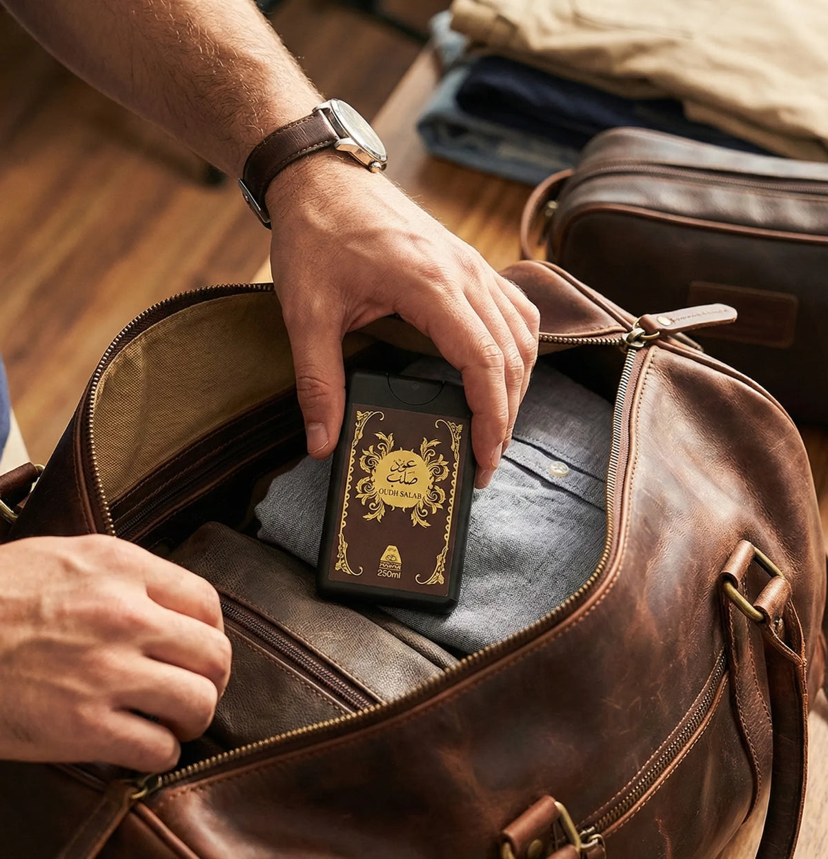Oud Salab by Anfar premium 20ml Eau de Parfum is the perfect travel perfume