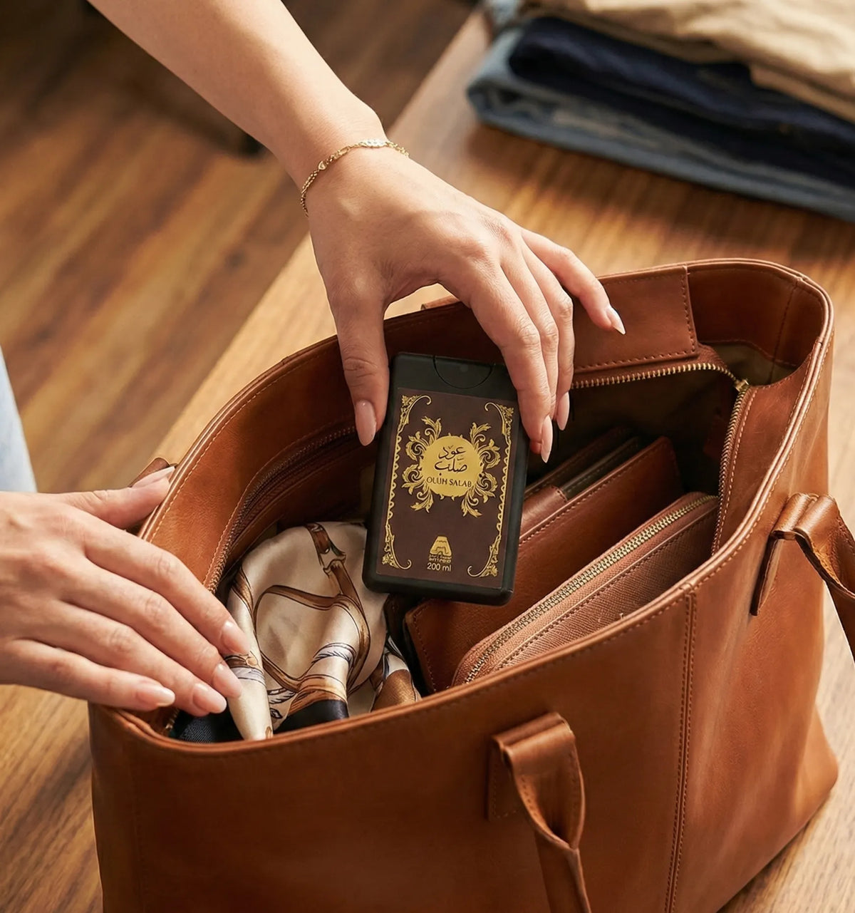 Oud Salab by Anfar premium 20ml Eau de Parfum is the perfect travel perfume