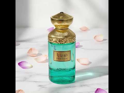 Freesia by Adyan: Soft Powdery Floral EDP (Peach, Rose, Violet, 100ml)